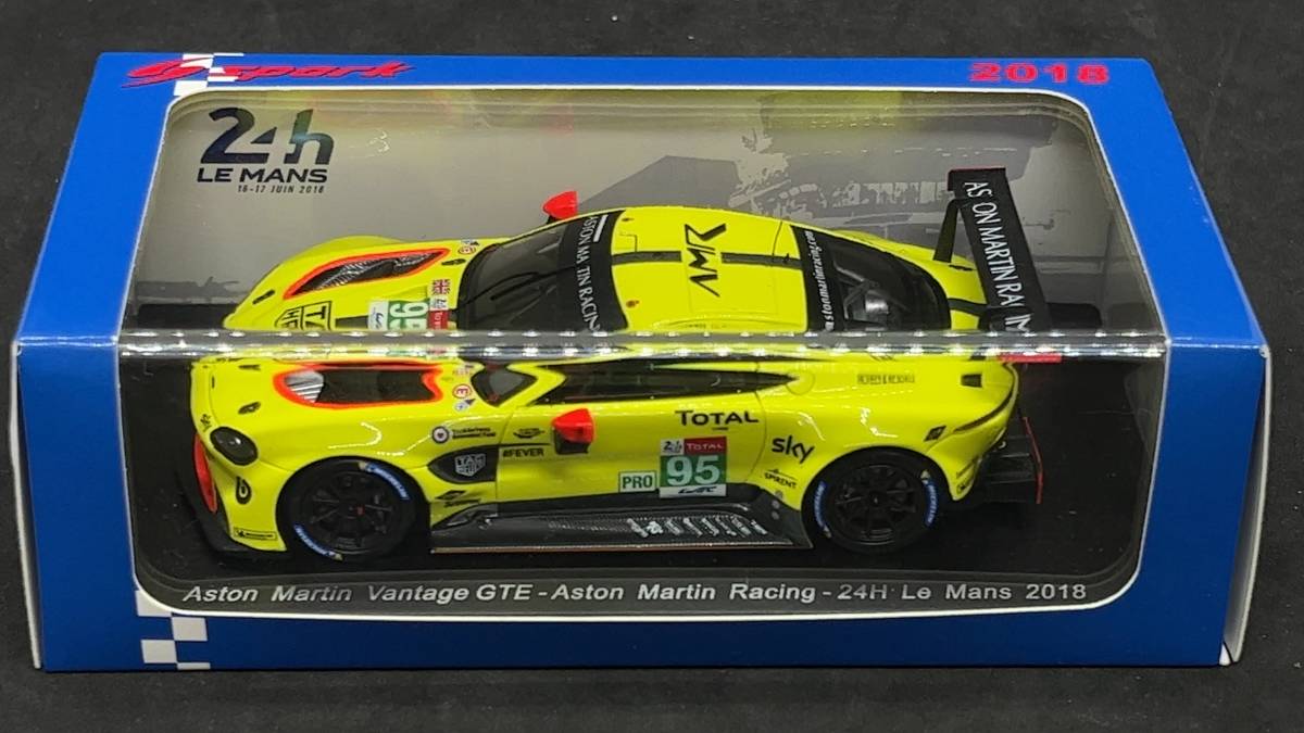 スパーク 1/43 S7036 アストンマーチン ヴァンテージ GTE #95 AMR ルマン24時間 2018
