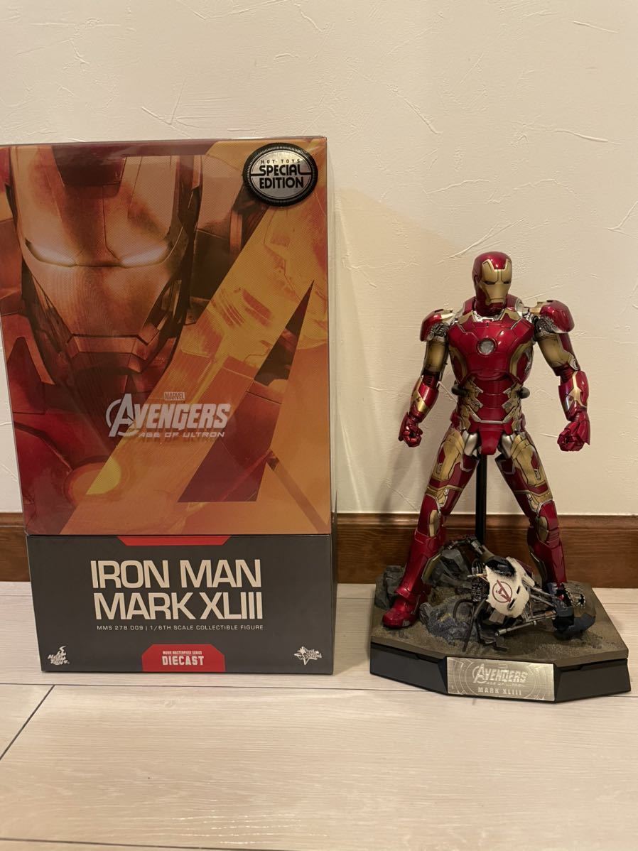 100%新品，本物保証 ホットトイズ アイアンマン マーク43(ボーナス