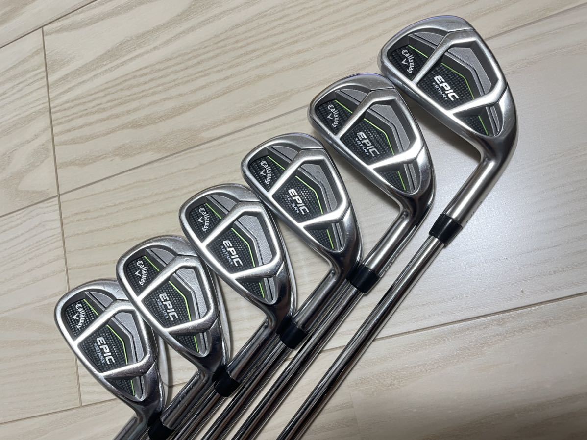 Callaway EPIC STAR アイアン6本セット 6-A キャロウェイ エピック