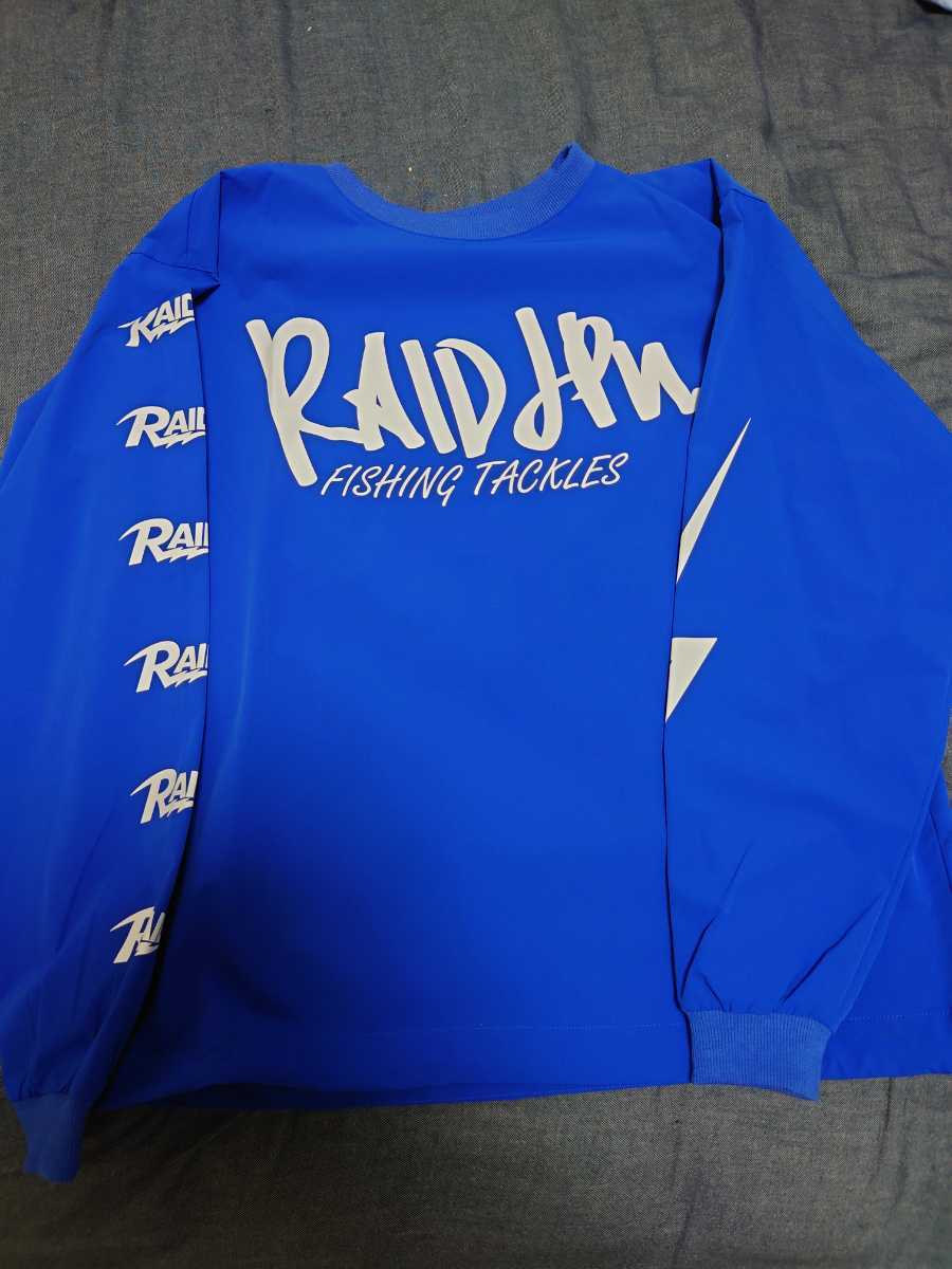 レイドジャパン PULLOVER PISTE アパレル ロンT M ブルー