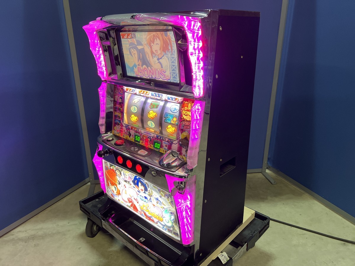 美品！Sammy/サミー 怪盗天使ツインエンジェル3 A+RT 5号機 家庭用電源 
