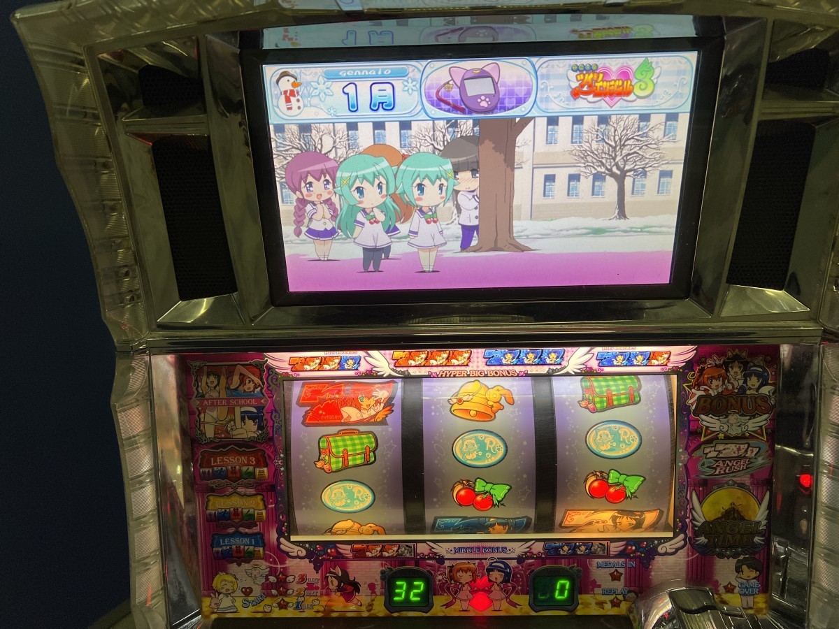 美品！Sammy/サミー 怪盗天使ツインエンジェル3 A+RT 5号機 家庭用電源 
