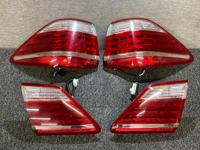 クラウン DBA-GRS201 純正 テールランプ/フィニッシャーレンズ 左右