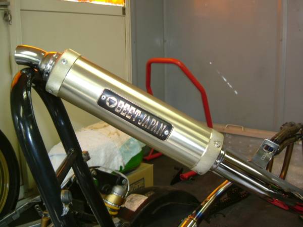 Z400GP BEETバックファイヤー 当時物Z400FXBEETJAPANビート(マフラー