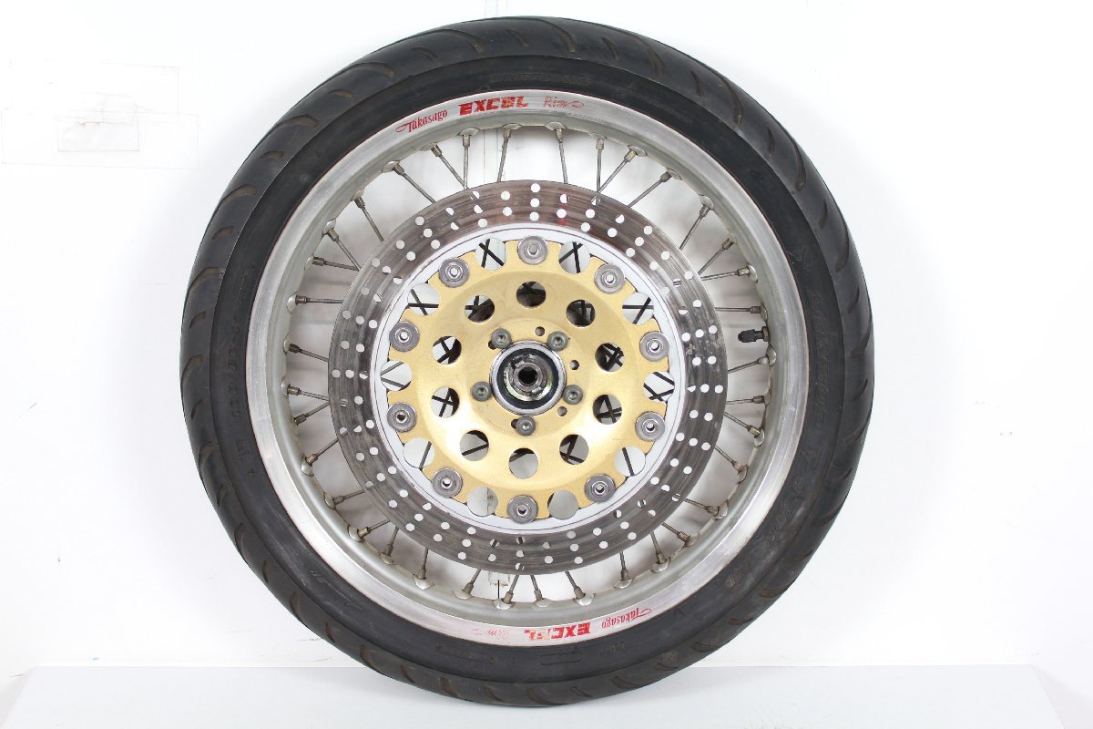 SR400 フロントホイールTakasago EXCEL Rim 【公式通販】