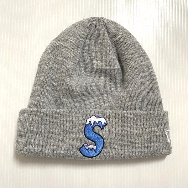美品】Supreme × NEW ERA シュプリーム S LOGO BEANIE Sロゴ ビーニー