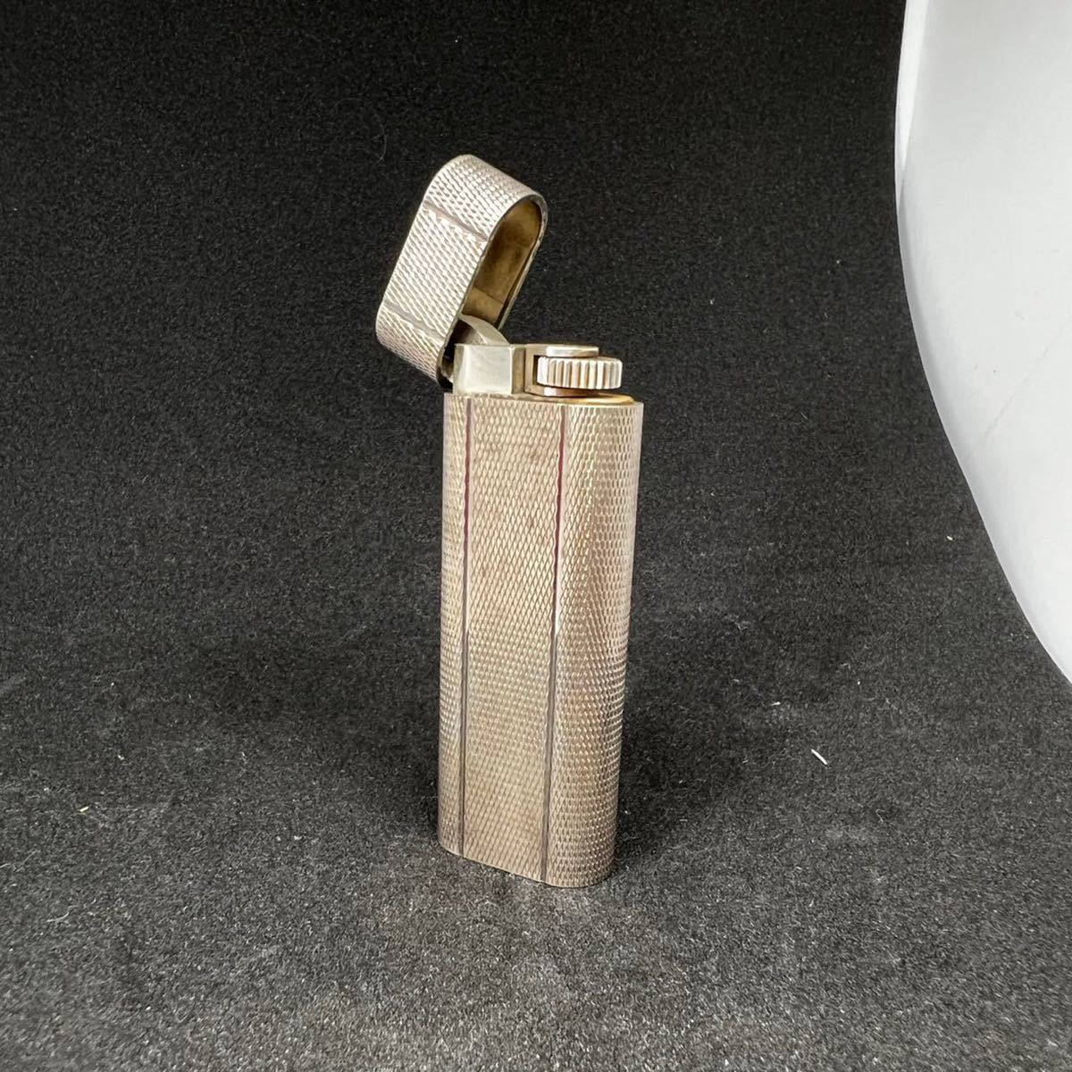 Cartier カルティエ/ガスライター/シルバー/箱付/ジャンク/喫煙具