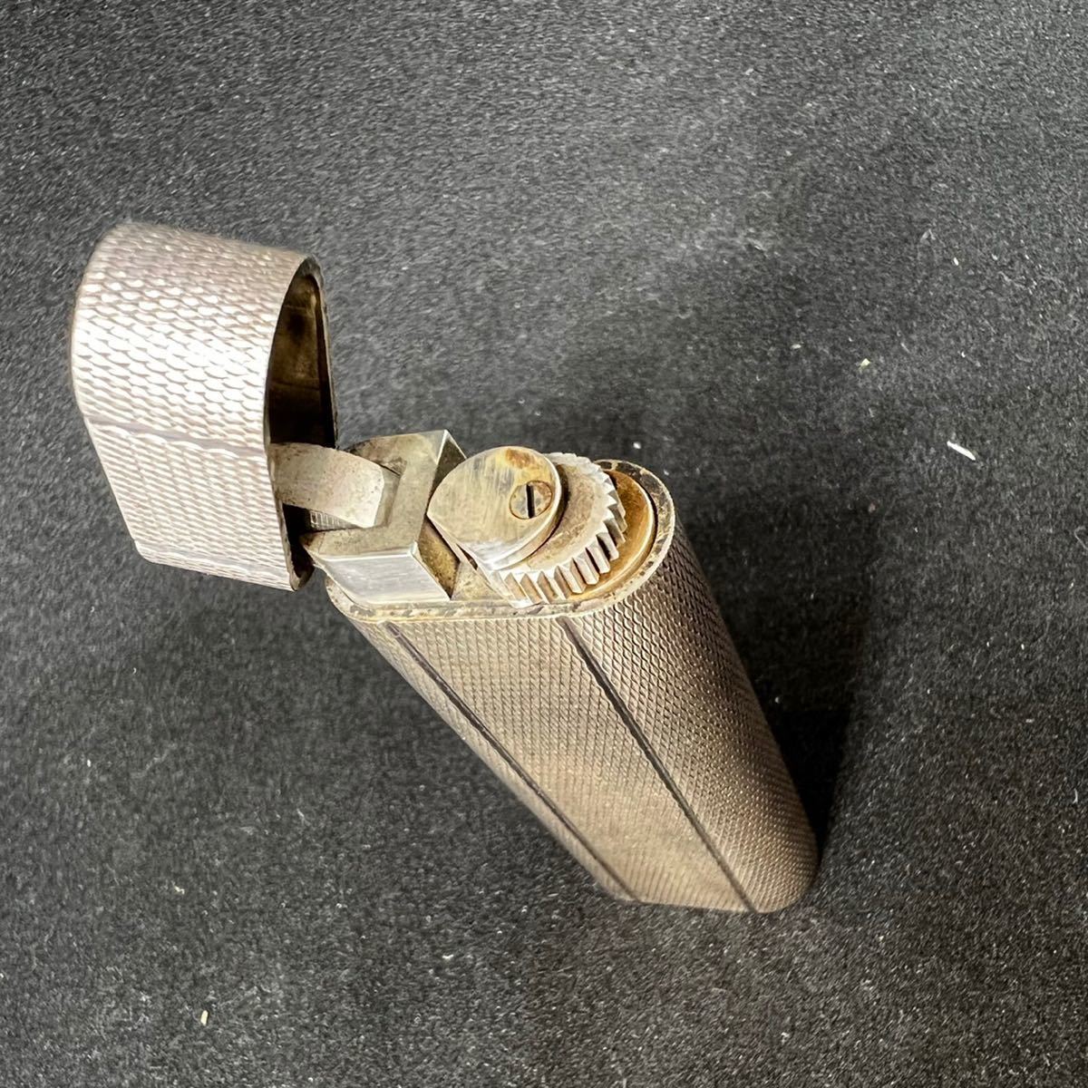 Cartier カルティエ/ガスライター/シルバー/箱付/ジャンク/喫煙具