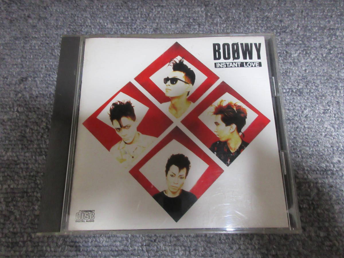CD 音楽アルバム BOOWY ボウイ INSTANT LOVE インスタント・ラブ 氷室 