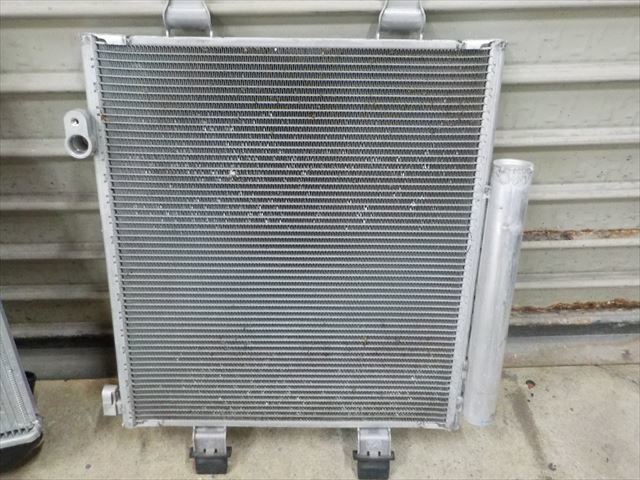 LA360S、ミライース、中古ラジエター・クーラーコンデンサ、セット、140サイズ