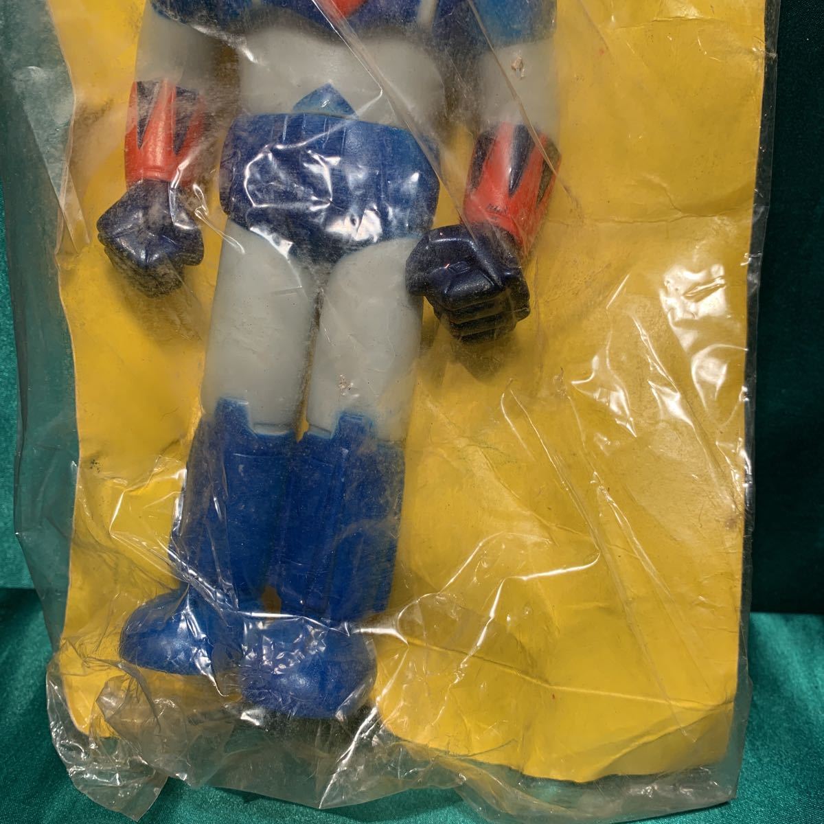 当時物 パチ グレンダイザー ソフビ グレンサンダー UFOロボ 全長22cm