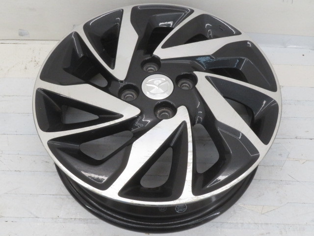 【純正】Mazda　15インチ アルミホイール 4個セット 中古アルミホイール 4本セット 15インチ 15×4.5J +45 4H PCD100