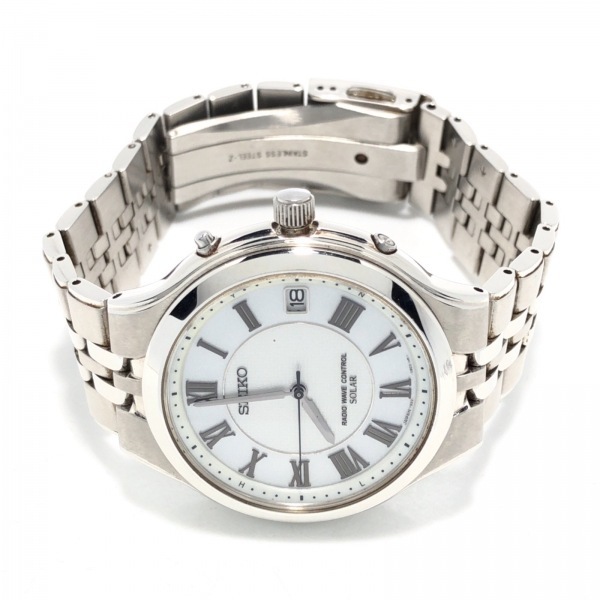 SEIKO(セイコー) 腕時計□美品 7B22-0AM0 メンズ シルバー 7B22-0AM0 