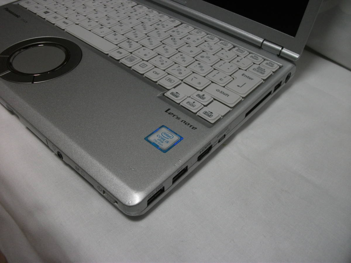 Panasonic Let's note CF-SZ6RDQVS/Core i5/8GBメモリ+SSD256GB/MS