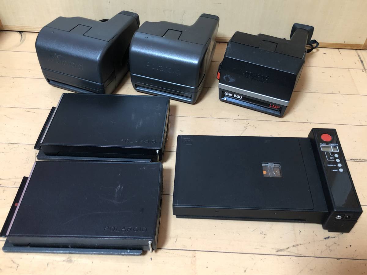 豪華セット☆POLAROID ポラロイド インスタントカメラ 3台 
