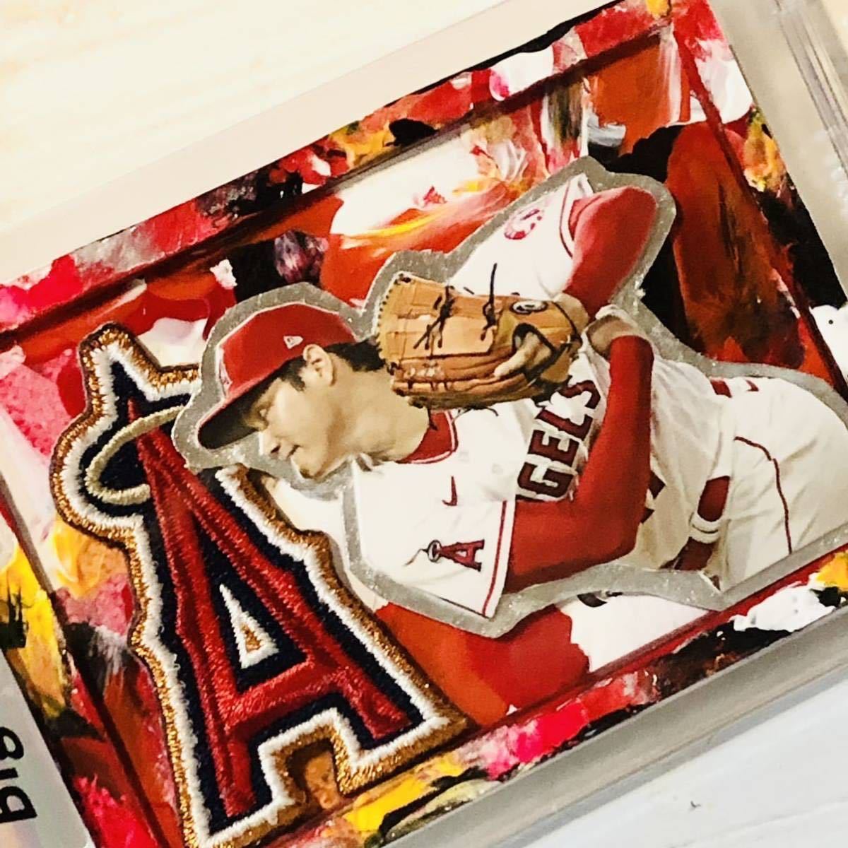 大谷翔平 エンゼルス アートカード 1of1(世界に一枚 / 貴重) ① 大谷翔平 アートカード 1of1 (世界に一枚) MLBエンゼルス 世界一枚