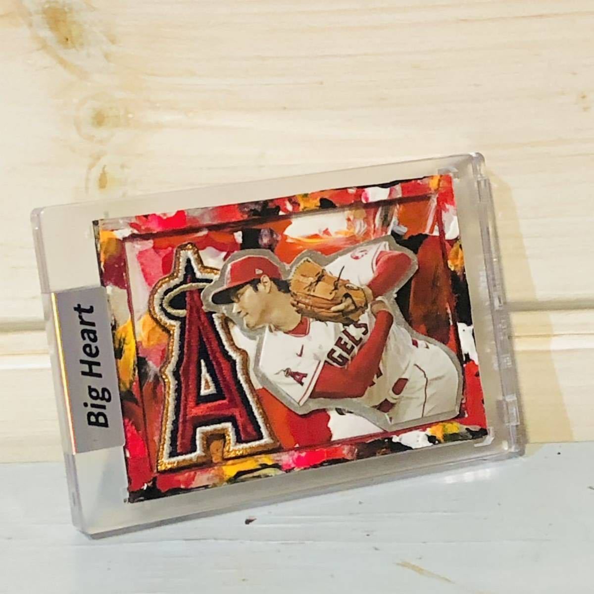 ☆1of1世界に1枚☆ 大谷翔平 アート カード エンゼルス angels 二刀流 