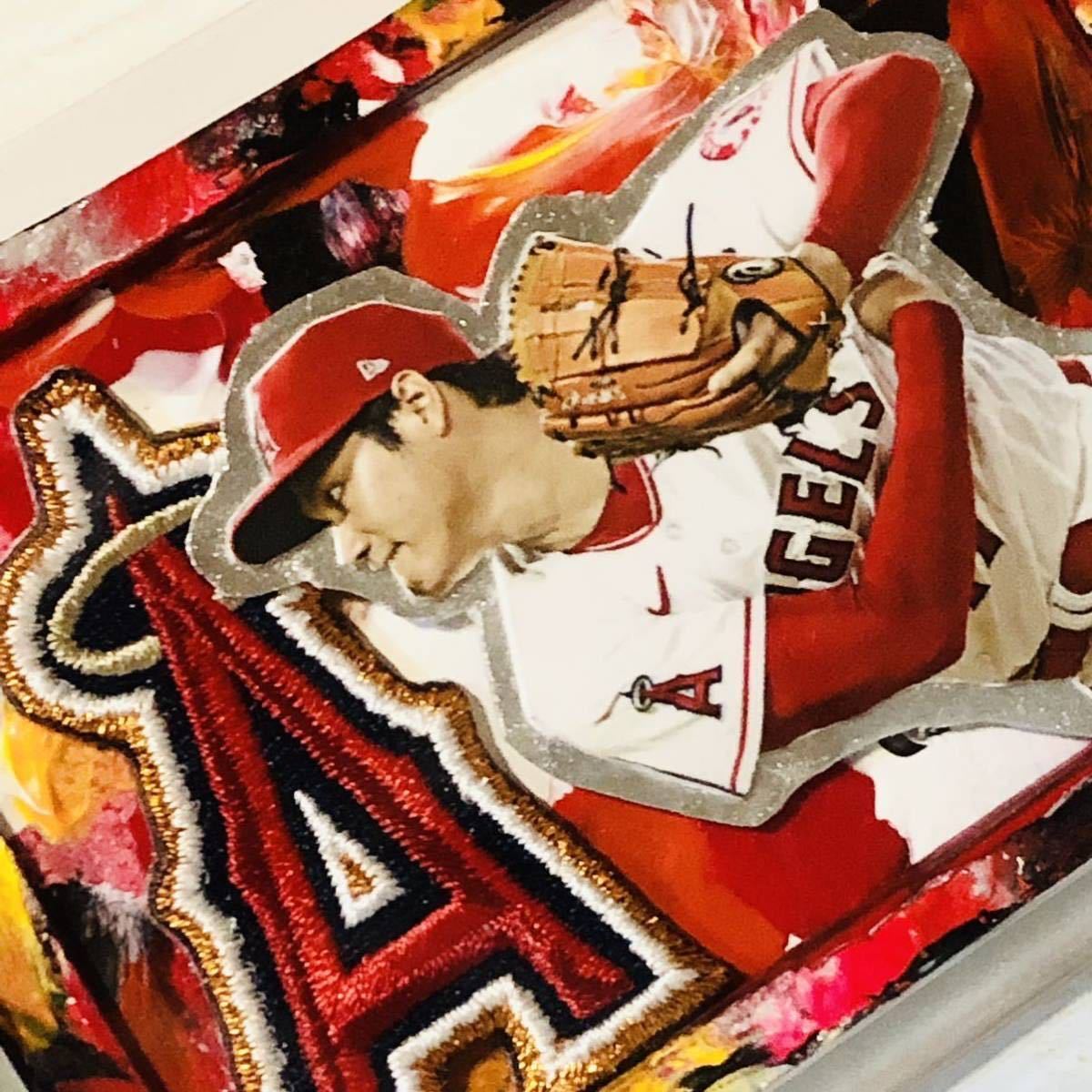 ☆1of1世界に1枚☆ 大谷翔平 アート カード エンゼルス angels 二刀流 