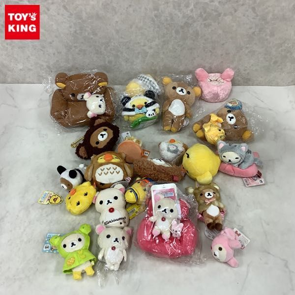 HOT，定番 1円 訳あり リラックマ ぬいぐるみマルチスタンド ぬいぐるみポーチ 等(その他)｜売買されたオークション情報、yahooの商品情報をアーカイブ公開 - オークファン その他