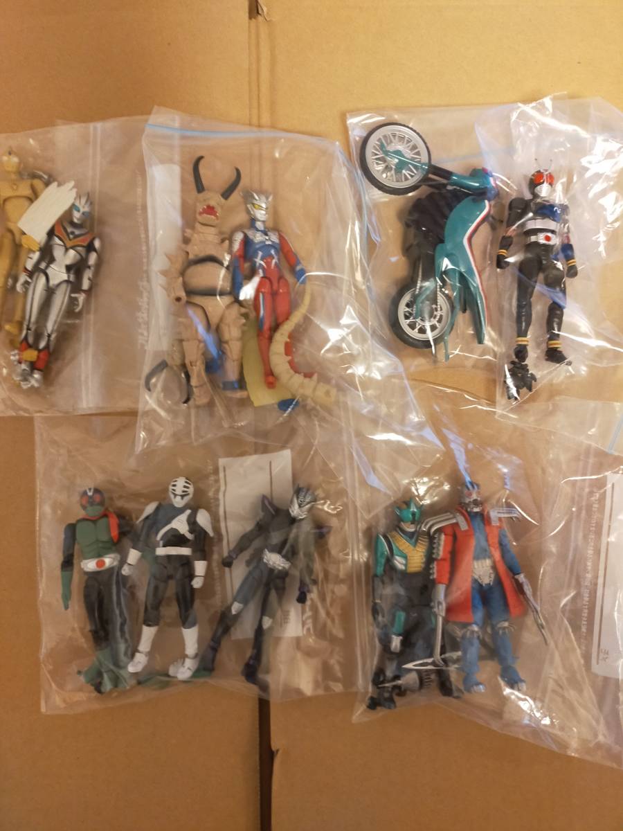 ジャンク shodo 超動 ウルトラマンゼロ ティガ グドン 仮面ライダー 