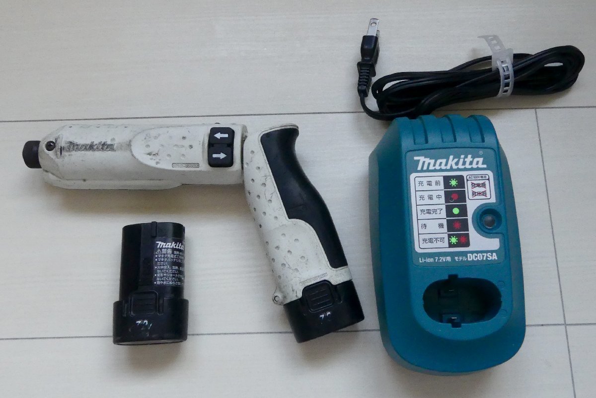 HOT，新作登場 makita マキタ 7.2V 充電式ペンインパクトドライバ TD020D used①(本体)｜売買されたオークション情報、yahooの商品情報をアーカイブ公開 - オークファン インパクトドライバ