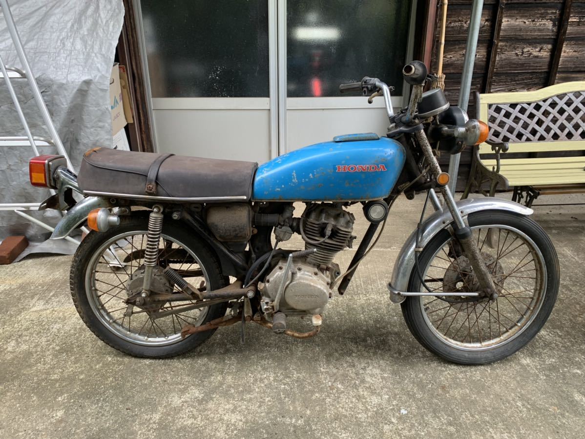 3 CB125JX CB125J 不動 キック可 欠品多数 茨城県常陸太田市 引き取り