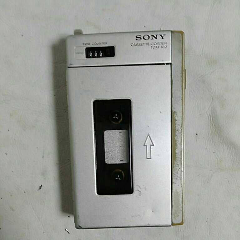 赤字超特価，SALE ４M2635 SONY TCM-100 初代ウォークマンの原型モデル ソニー プレスマン カセットレコーダー カセットプレーヤー ポータブル(録音、再生)｜売買されたオークション情報、yahooの商品情報をアーカ 録音、再生