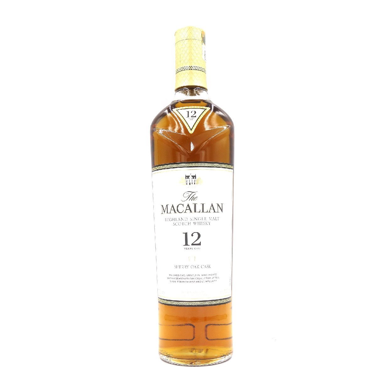 未開栓】マッカラン 12年 シェリーオークカスク 700ml 40% The