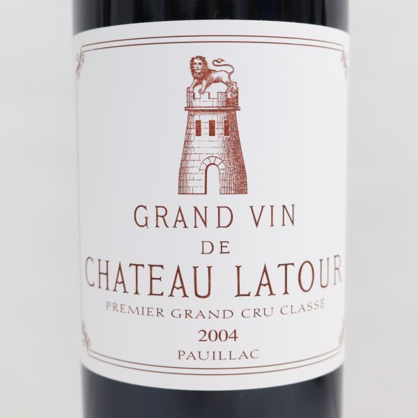 CHATEAU LATOUR（シャトー ラトゥール）2004 13％ 750ml S22I090124