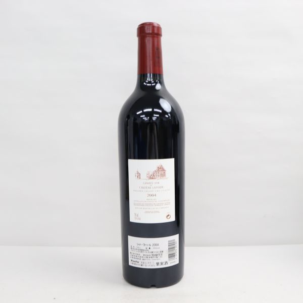 CHATEAU LATOUR（シャトー ラトゥール）2004 13％ 750ml S22I090124