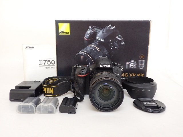  Nikon ニコン デジタル一眼レフカメラ D750 AF-S NIKKOR 24-120mm F4 G VR N レンズキット 元箱/説明書付き ∬ 677E7-1(ニコン)｜売買されたオークション情報、yahooの商品情報をアーカイブ公開 - オークフ ニコン