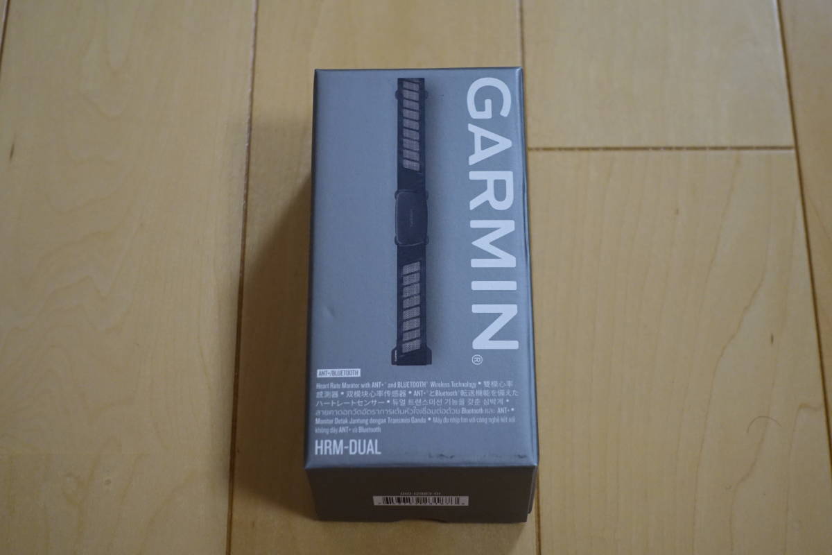 買い得 ガーミン GARMIN 心拍 ハートレートセンサー HRM-Dual 未使用品