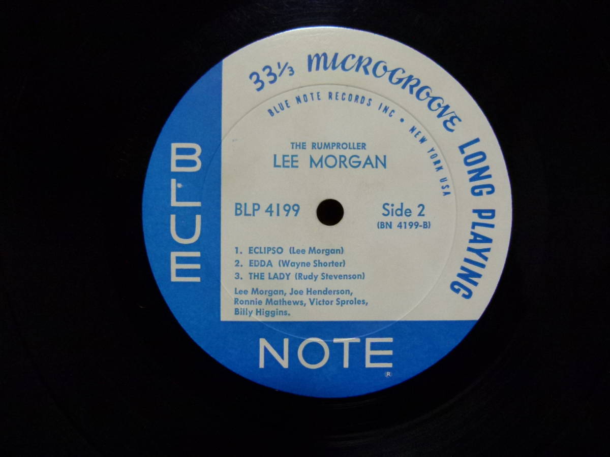 Rumproller The ⁄ Lee Morgan | - KOMBU US Orig. Vinyl RECORD Note