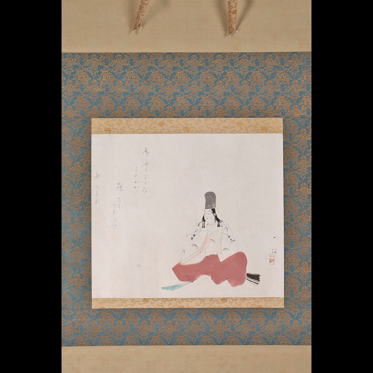 油彩画 小川久雄 [白馬連邦望む] F4号 油彩画 F6号 真筆 - 小川久雄