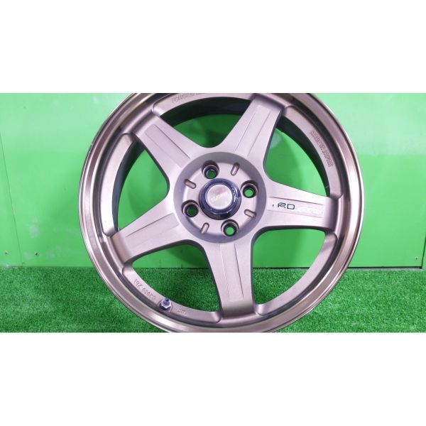 RAYS TRD SPORTS FORGED MONOBLOCK&frasl;レイズ TRD スポーツ 鍛造 モノブロックアルミホイール 16x7JJ 4穴  100 +33 Φ54 日本製 1本のみ／中古
