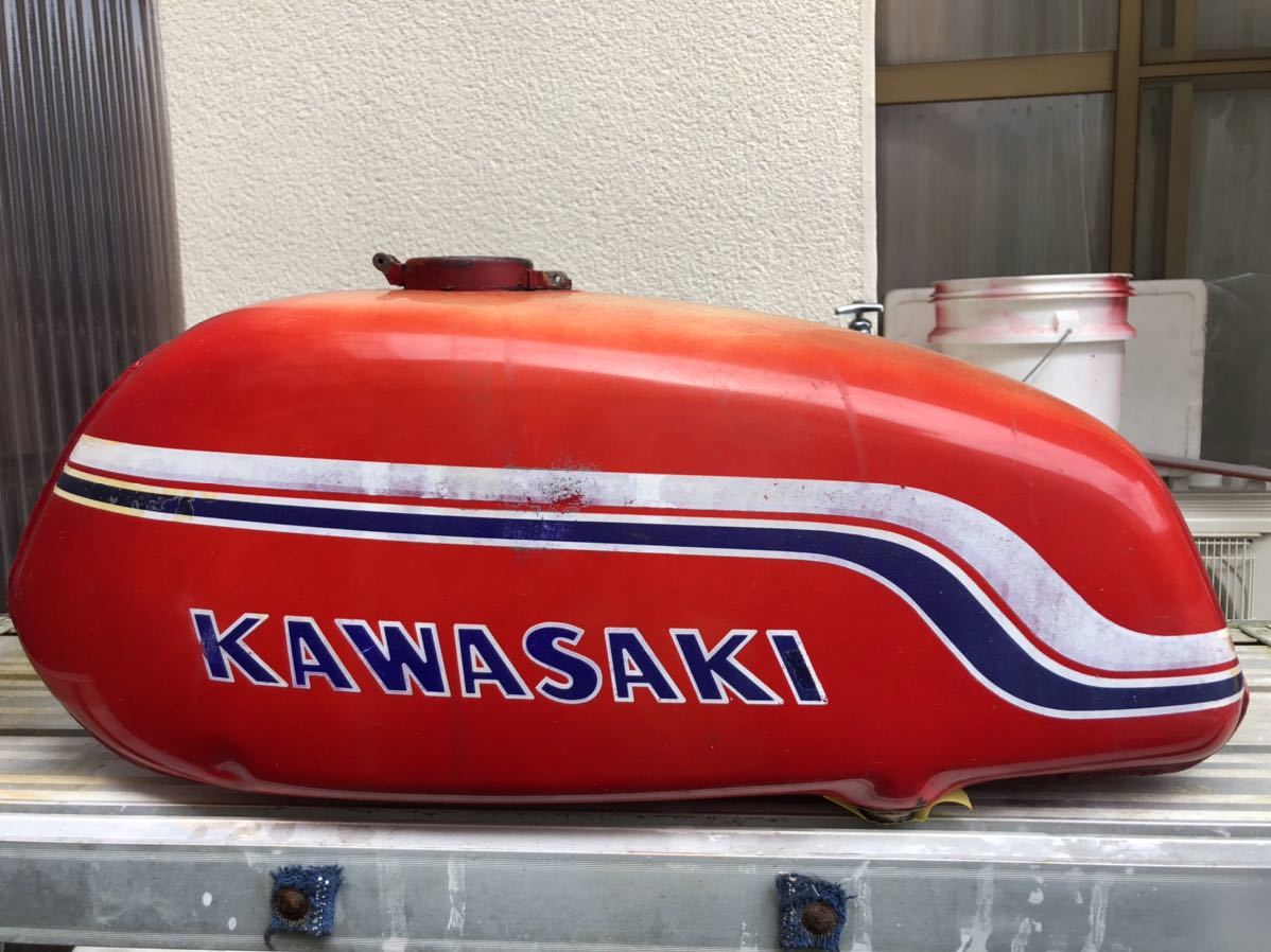 国内 KH400 オリジナル 新品タンク KH250 350SS ふわ 400SS
