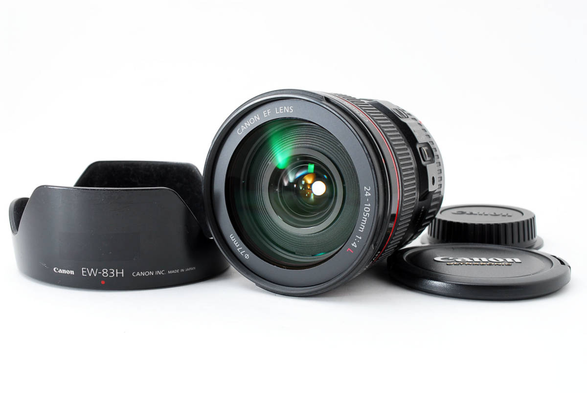 限定SALE，爆買い 超レア Canon EF 24-105mm F4L IS USM キャノン 標準ズームレンズ #3204(キヤノン)｜売買されたオークション情報、yahooの商品情報をアーカイブ公開 - オークファン キヤノン
