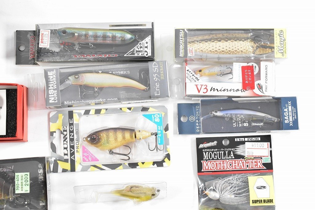 1円～ 新品 ルアー まとめて 25個セット！ 多種類MIX シーバス等に