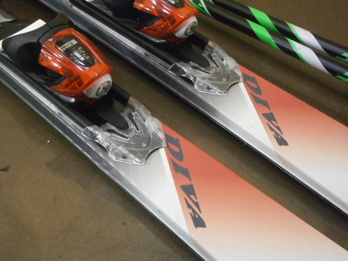 ウィンタースポーツ Hart DIVA D1.2RC スキー板 ビンディング付き