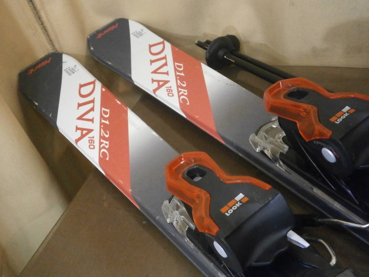 ウィンタースポーツ Hart DIVA D1.2RC スキー板 ビンディング付き