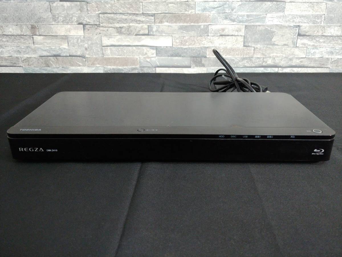 TOSHIBA REGZA ブルーレイ DBR-Z410 HDD500GB 【中古】東芝TOSHIBA 