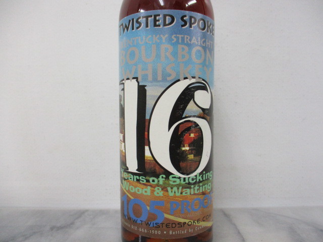 Q995 1円 ツイスティッド スポーク 16年 TWISTED SPOKE バーボン