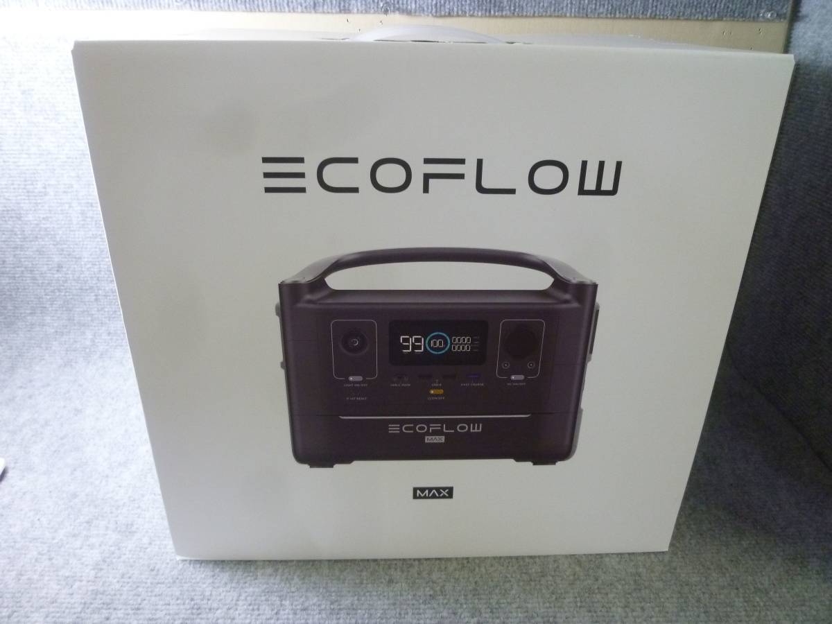 5218) 新品 未開封 EcoFlow エコフロー ポータブル電源 RIVER 600 Max