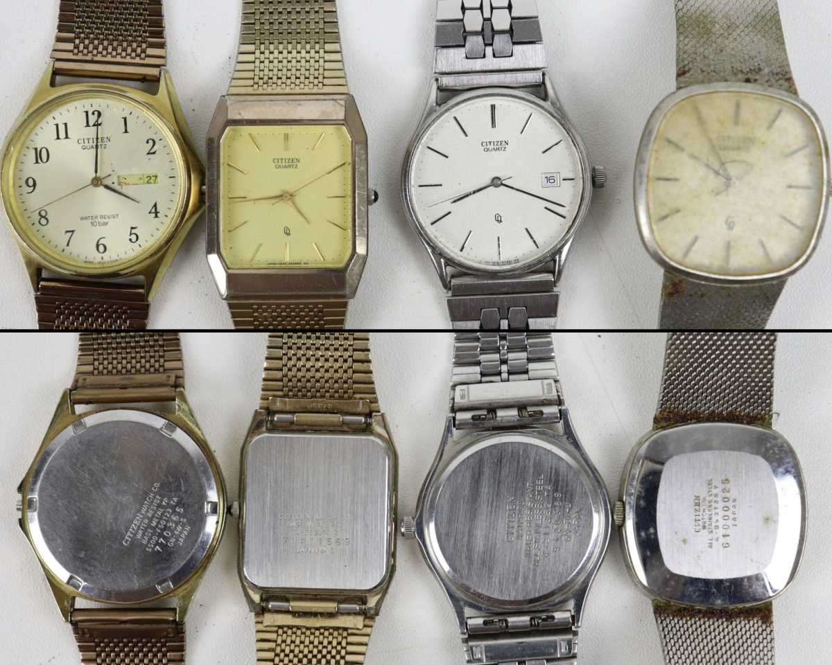 CITIZEN 腕時計まとめ QUARTZ / EXCEED / ECO DRIVE / DUKE / JUNCTION 