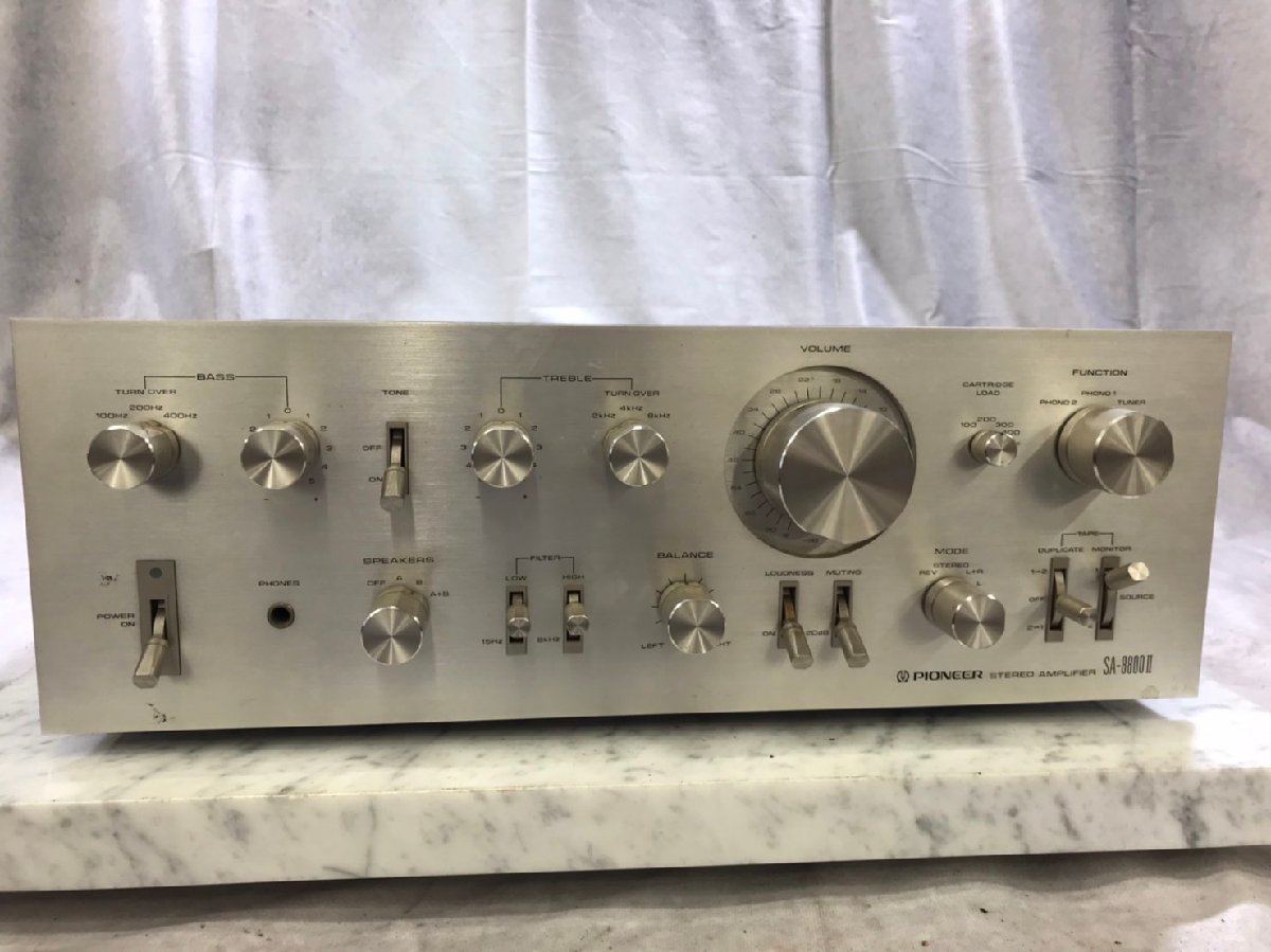 □t165 ジャンク☆Pioneer パイオニア SA-8800ii ステレオアンプ