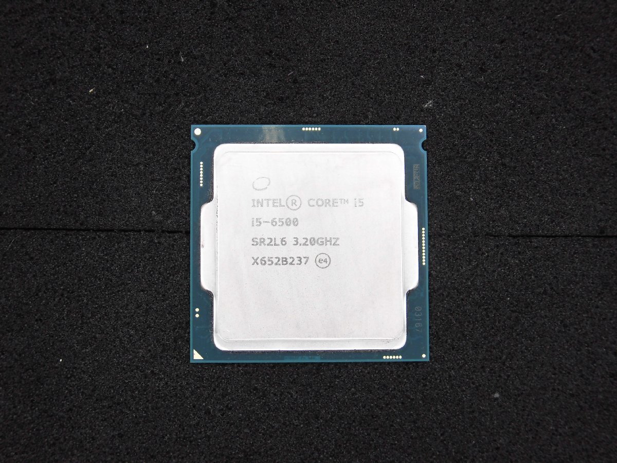 Core Intel i5-6500 CPU 3.20GHz i5 0 GHz 5個セット 公式通販 中古