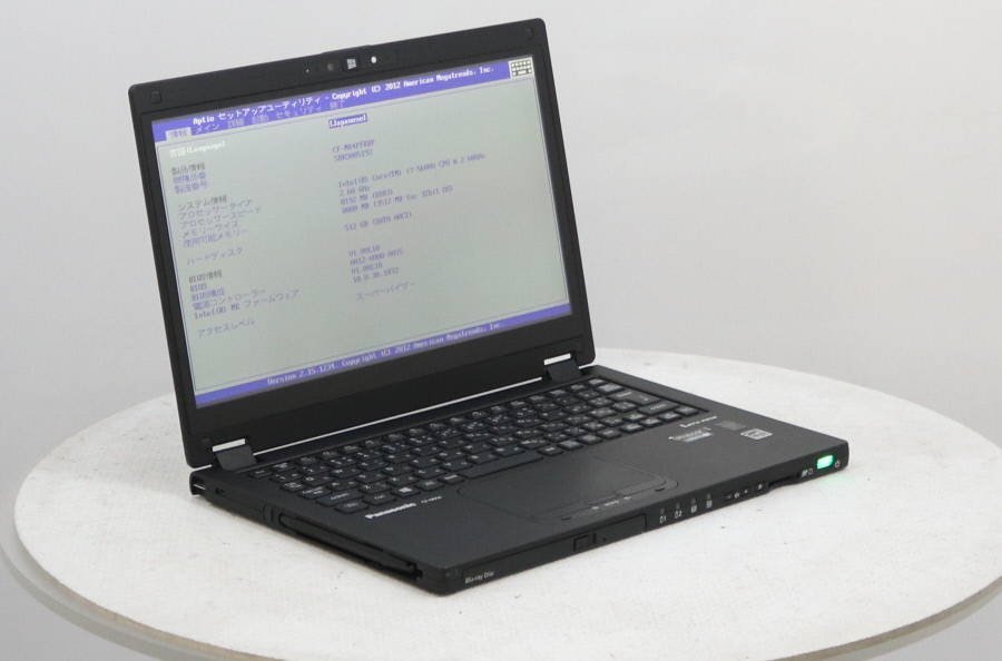 Panasonic CF-MX4FFRBP Let's note Core i7 5600U 2.60GHz 8GB 512GB