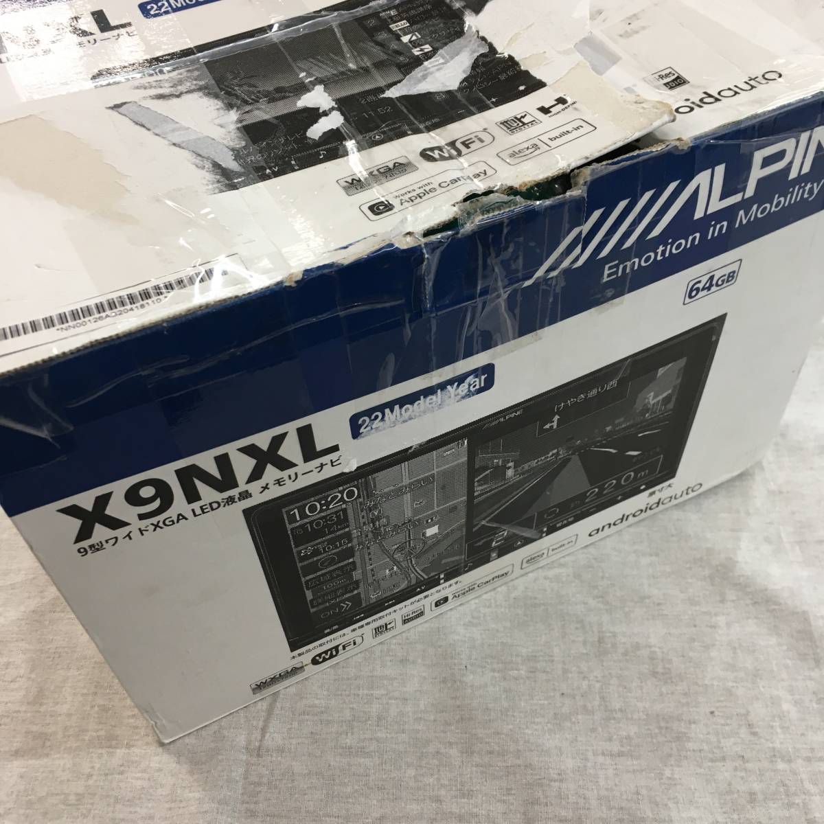 現状品 アルパイン 大画面カーナビ BIG X 9型 X9NXL Bluetooth 地デジ