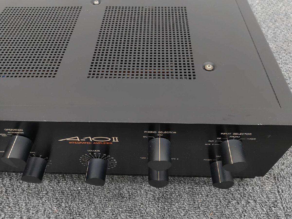 NEC プリメインアンプ エヌイーシー A-10II A-10Ⅱ RESERVEⅡ NEC プリメインアンプ エヌイーシー A-10II A-10Ⅱ RESERVEⅡ