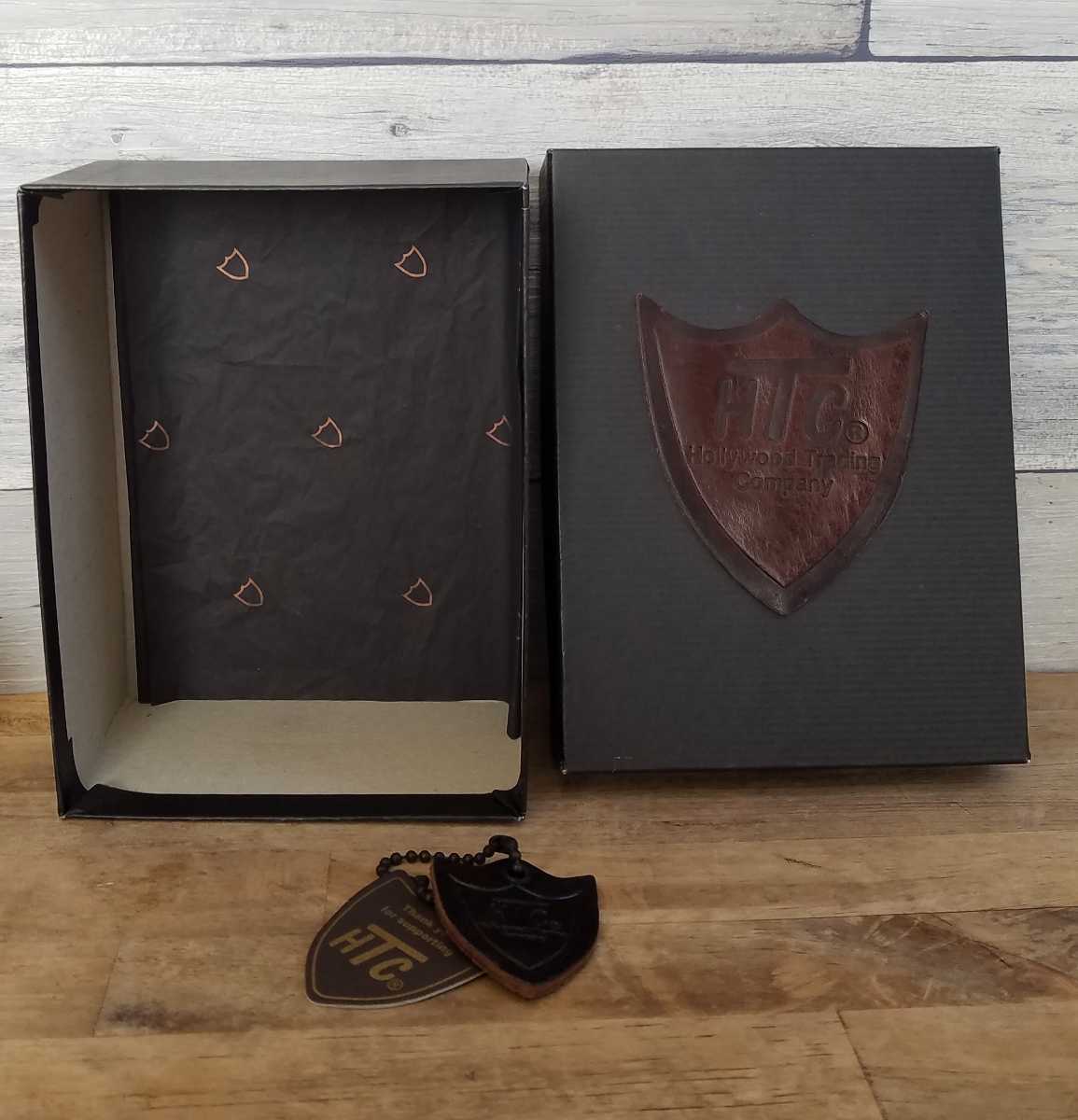HTC 渋谷panty別注 SHERMANN WAY DARK BROWN スタッズベルト ダーク 